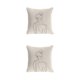 thumbnail image 4 of Advancent Funda de almohada y duradera, además de decoración del hogar, funda de almohadas de ajuste fácil de limpiar W0134-1 2Conjunto, 4 of 6