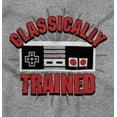 thumbnail image 2 of Classically Trained Game Controller Unisex Plus Fleece Graphic Hoodie Brisco Brands 2X, 2 of 5