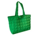 thumbnail image 2 of IMossad Women's Quilted Shoulder Bag Padded Tote Bag Large Capacity Purse Lightweight Nylon Padding Handbag, 2 of 6