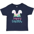 thumbnail image 3 of Inktastic Happy Easter with Bunny Ears and Flowers Boys or Girls Baby T-Shirt, 3 of 5