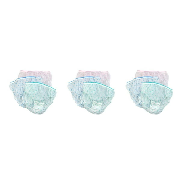 Sonducket 7 pack/lote bragas desechables para mujer fuerte absorción de agua amplia aplicación conveniente de usar color al azar M Type1 NO1