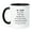 Black/White, variant on 3drose, 38 Years in Months Days Hours Minutes Seconds Anniversary Going Strong, 11oz Mug