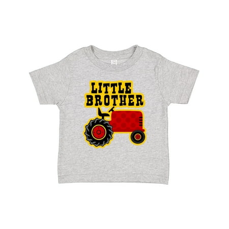 

Inktastic Red Tractor Little Brother Boys Toddler T-Shirt