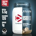 thumbnail image 3 of Dymatize ISO100 Hydrolyzed Whey Isolate Protein Powder, Cookies & Cream, 20 Servings, 3 of 8