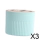 thumbnail image 1 of 3x Portacepillos Y Pasta De Dientes 5 Compartimentos Para Ducha Familiar Pasta De Dientes Azul, 1 of 8