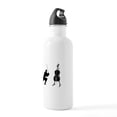 thumbnail image 3 of CafePress - Cello Ninja Stainless Water Bottle 1 - Stainless Steel Water Bottle, Sports Bottle, 1.0L, 3 of 5