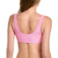 thumbnail image 2 of Frankies womens  Bikinis Connor Ribbed Bikini Top, m, Pink, 2 of 3