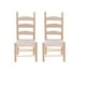 thumbnail image 1 of Mini Silla De Madera Para Casa De Muñecas, 2 Uds., 1/12, Muebles En Miniatura, Madera Natural Baoblaze Miniaturas de casa de muñecas, 1 of 8