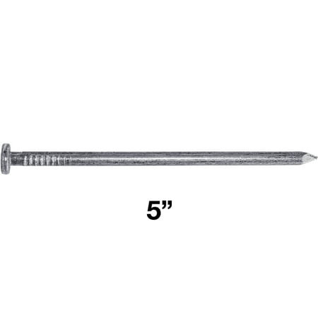 

Jake Sales Brand - 5 Inch Bright Common Nail (40D) ~19 Nails - 1 pound