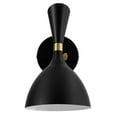 thumbnail image 7 of Modway Declare Modern Metal Adjustable Wall Sconce in Black/Gold, 7 of 7