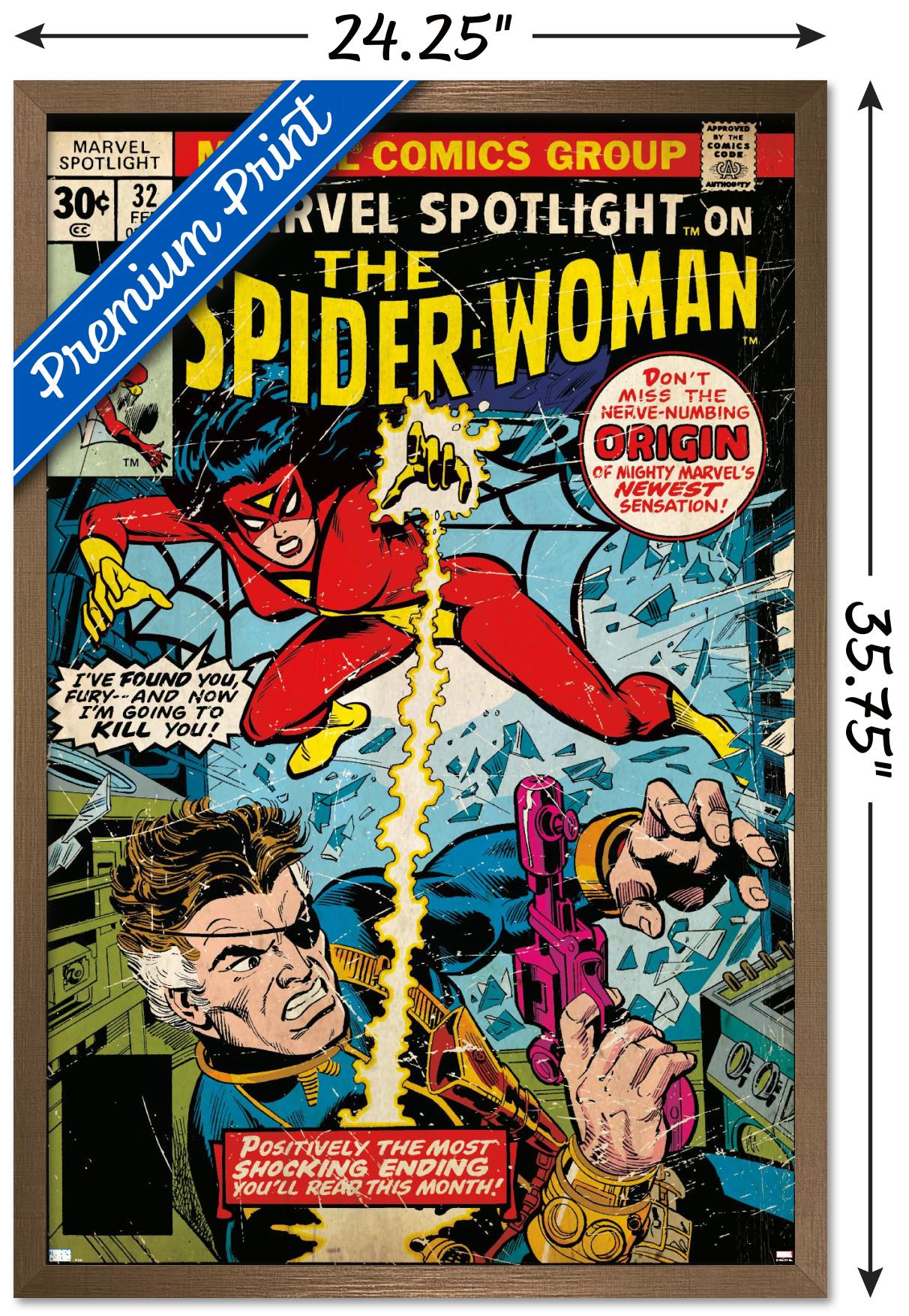 Marvel Comics - Spider-Woman - Spider-Woman #32 Wall Poster, 22.375" x 34", Framed