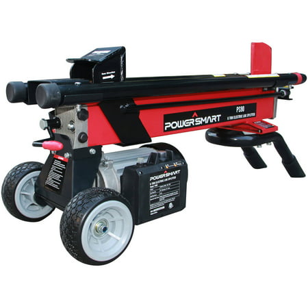 Power Smart PS90 6 Ton 15 Amp Electric Log (Best Rated Gas Log Splitter)