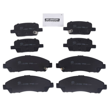 Axenor Front   Rear Ceramic Disc Brake Pads 301.18960, 301.19140, 105.18960, 105.19140