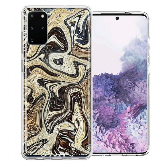 MUNDAZE For Samsung Galaxy S20 Plus Snake Abstract Design Double Layer Phone Case Cover