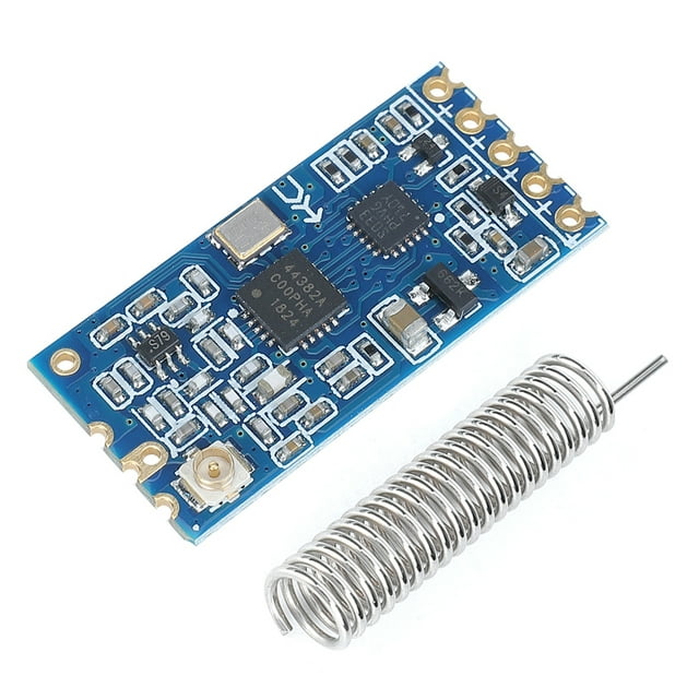 Keenso HC-12 Module Stable Sans Fil Module de Port Série HC-12 SI4463 1000M avec Ressort