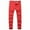 Red, variant on Kiijoy Little Boys Skinny Cargo Jeans Straight Leg Stretch Denim Pants, Sizes 6-7