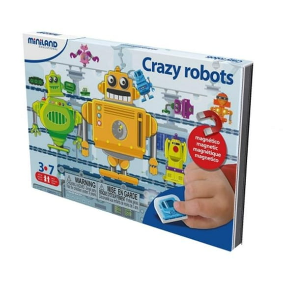 Miniland Educational 31961 Crazy Robots