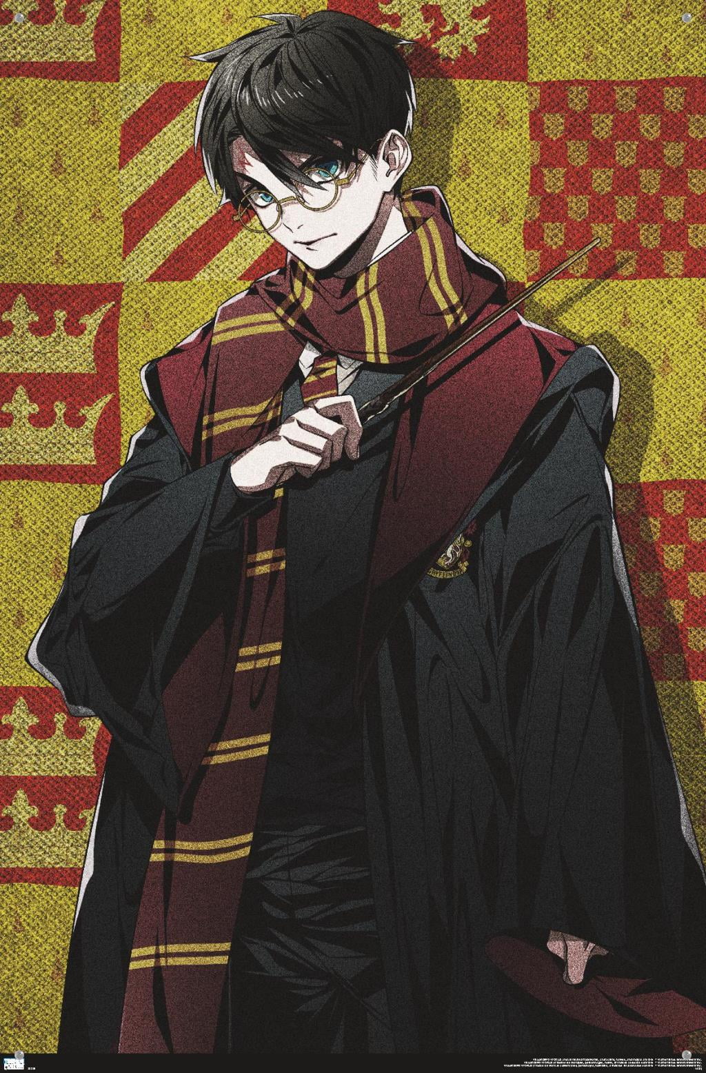 The Wizarding World: Harry Potter - Dynasty Harry Wall Poster with Pushpins, 22.375" x 34"