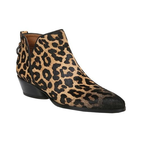 franco sarto orchard leopard booties