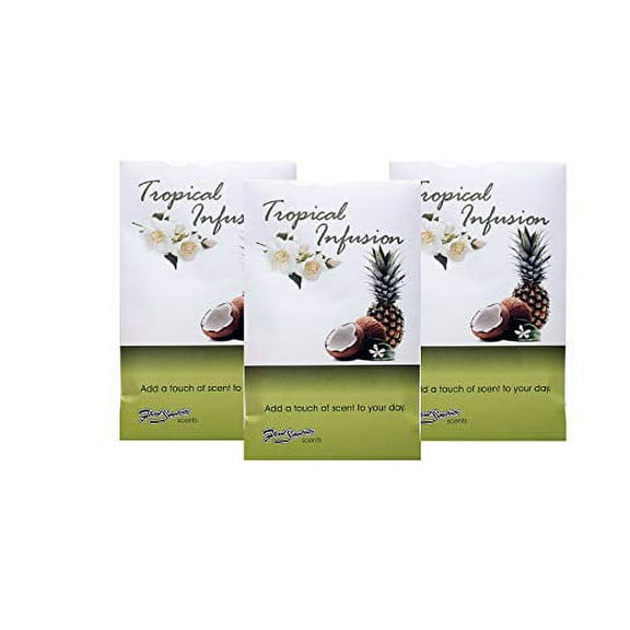 FloralSimplicity Tropical Infusion Scented Sachets Pack of 3