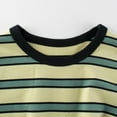 thumbnail image 5 of Boys T Shirts Summer Striped Short Sleeve Tees Crewneck Casual Basic Tops Clothes for Boys Size 2-10, 5 of 5