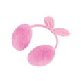 thumbnail image 2 of Kids Girls Cute Faux Fur Plush Winter Warm Ear Warmers Earmuffs Watermelon, 2 of 3