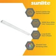 thumbnail image 3 of SUNLITE 30W 4ft. 2-Light Integrated LED Strip Fixture 3000K Warm White, 3 of 8