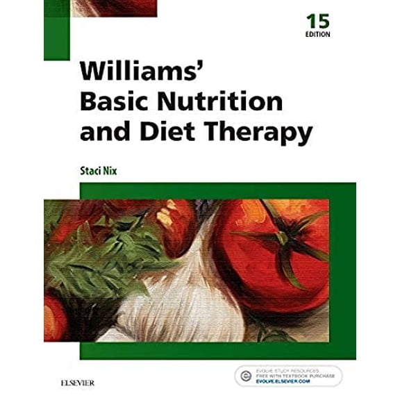Pre-Owned Williams' Basic Nutrition & Diet Therapy, 15e (Williams' Essentials of Nutrition & Diet Therapy) Paperback