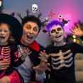 thumbnail image 3 of Diademas de Halloween fantasma demonio banda para el pelo negro diadema Halloween Cosplay diademas para fiesta, 3 of 3