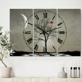 thumbnail image 2 of Designart 'Inevitable' Large Cottage Wall Clock, 2 of 3