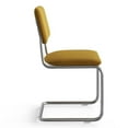 thumbnail image 5 of Pemberly Row Contemporary Velvet Side Chair (Set Of 2) in Gold, 5 of 6