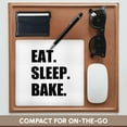 thumbnail image 4 of 3dRose, Eat Sleep Bake - passionate about baking - hobby or pro baker text, MousePad, 4 of 7