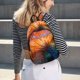 thumbnail image 5 of Fotbe Bioluminescent Underwater Flower Mochila de Lona con Estampado, Mochila Duradera, Mochila Versátil de Alta Calidad, Mochila Compacta Vintage-Small, 5 of 5
