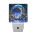 thumbnail image 6 of Yayeee LED Plug in Night Light for The Home with Auto Dusk to Dawn Light Sensors, 2 Pack, Beautiful Floral Moon, 6 of 6