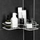 thumbnail image 1 of Wall Mounted Shelf Bathroom Shelf Punch Free Wall Mounted Floating Storage Rack Corner Shower Caddy ShelfWhite ANGGREK Otros, 1 of 1