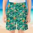 thumbnail image 2 of Shadoumai Little Boy Swim Trunks Cartoon Printed High Stretch Swimming Short Stretch Beach Swimwear Swimming Trunks Clothes Swimming Trunks Clothes, 2 of 4