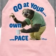 thumbnail image 3 of Disney - Your Own Pace - Toddler & Youth Girls Raglan Graphic T-Shirt, 3 of 4