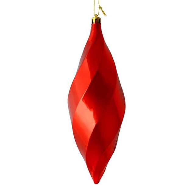 Vickerman M183103S Embout Tourbillon Rouge Brillant 8 Po. 6 par Sac
