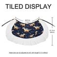 thumbnail image 5 of Starry Dinosaur Chiffon Summer Beach Dress for Women with Polyester Straps, 5 of 6