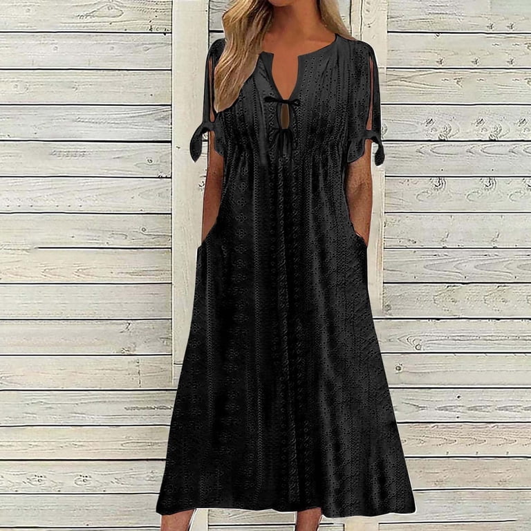 black embroidered beach dress Black Gold Cotton Long Sleeved Beach Dress Lindsey Brown
