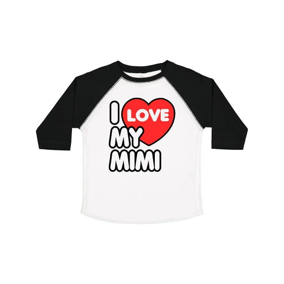 Inktastic I Love My Mimi Boys or Girls Toddler T-Shirt