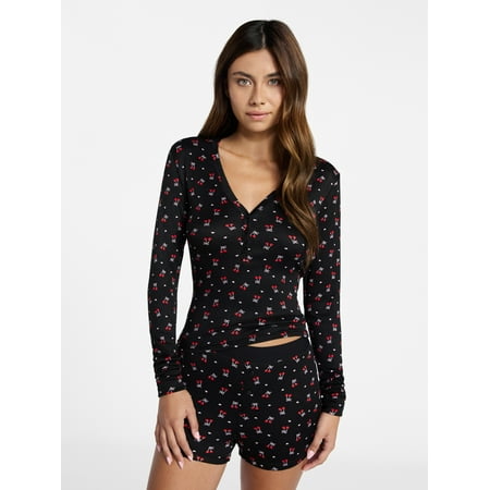 Wonder Nation Girls Play Dress with Long Sleeves, 2-Pack, Sizes 4-18 & Plus