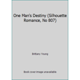 thumbnail image 1 of Pre-Owned One Man's Destiny (Silhouette Romance, No 807) (Unknown) 0373088078 9780373088072, 1 of 1