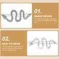 thumbnail image 3 of 2 pinzas para el pelo de serpiente, pinzas para el pelo de Halloween, pinzas para el pelo para mujer, pasadores, accesorios para el cabello, 3 of 4