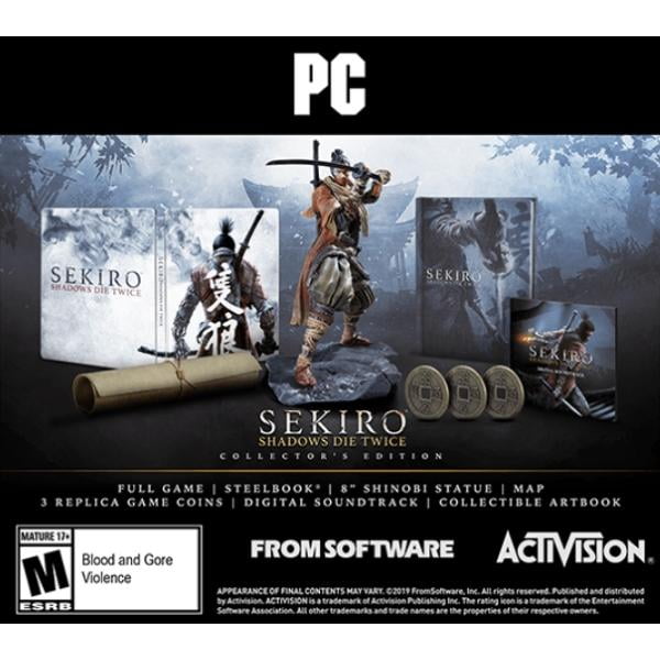 Sekiro Shadows Die Twice Collector S Edition Pc Walmart Com Walmart Com