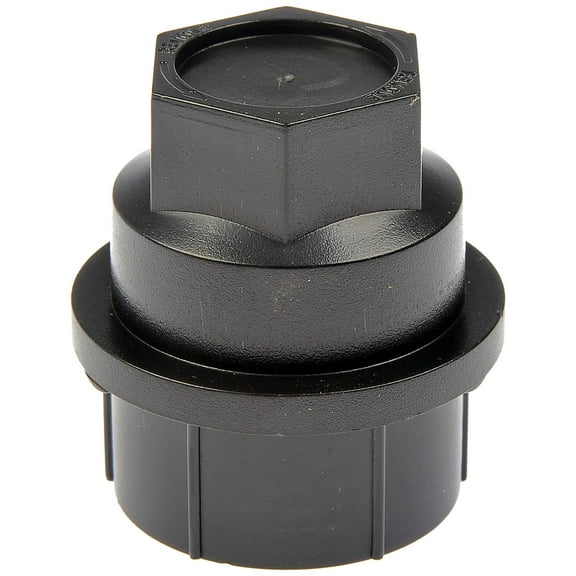 Dorman 611-607 Wheel Fastener Cover for Specific Cadillac / Chevrolet / GMC Models, Black (Pack of 5)