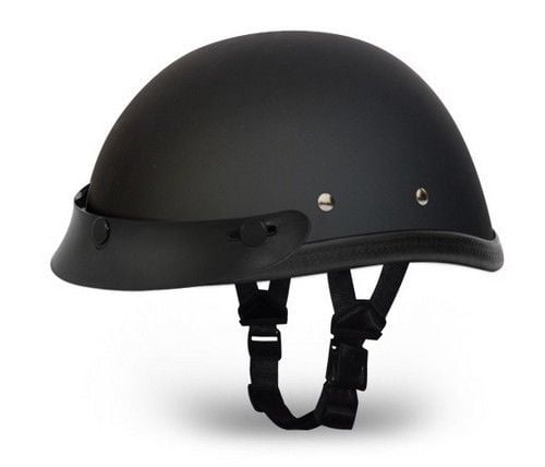 Daytona Skull Cap Dragonfly Half Helmet Womens Quick Release DOT XS-2XL 
