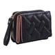 thumbnail image 3 of Cartera bordada de PU Qarigey pequeña beige compacta, 3 of 6