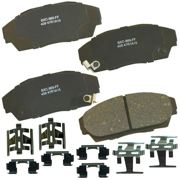 Bendix Brakes Disc Brake Pad Set Fits select: 1990-1993 ACURA INTEGRA, 1988-1989 HONDA ACCORD LXI