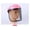 Pink, variant on Garden Grass Trimmer Safety Helmet Hat with Full Face Mesh Visor for Logging Brush Cutter Forestry Protection High Quality